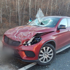 Условный срок получил водитель грузовика в Приморье, с которого на Mercedes упал лист ЛДСП и убил трёхлетнюю девочку