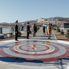 Знак самого южного города востока России появился в Находке