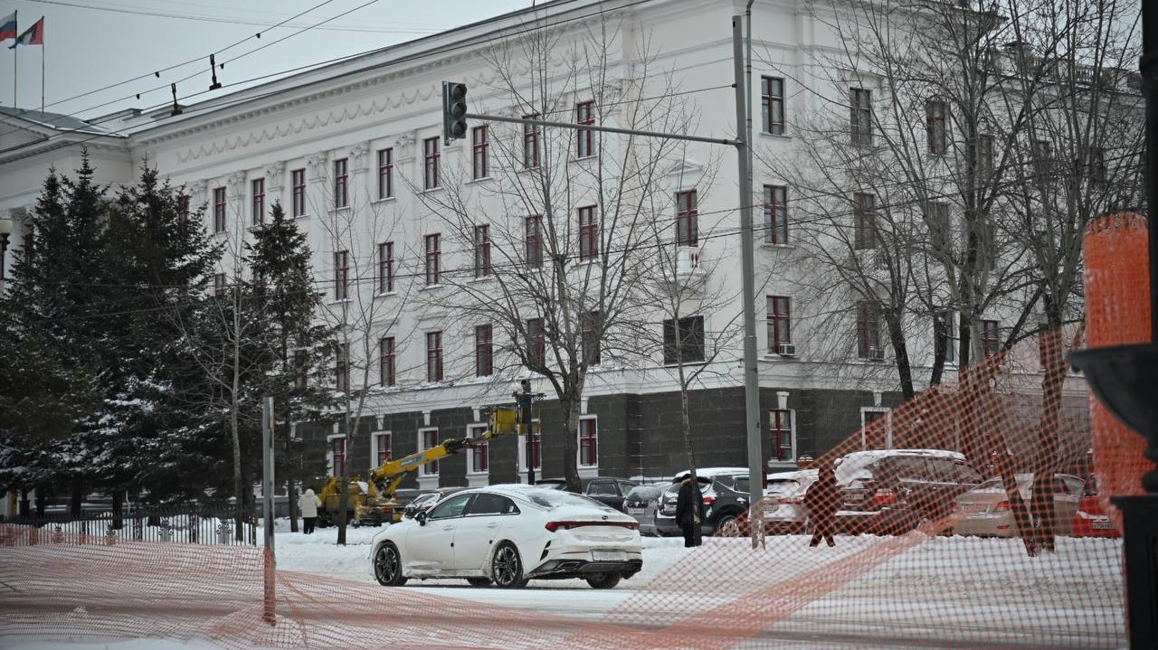 Новый светофор установили в центре на Карла Маркса (ФОТО)