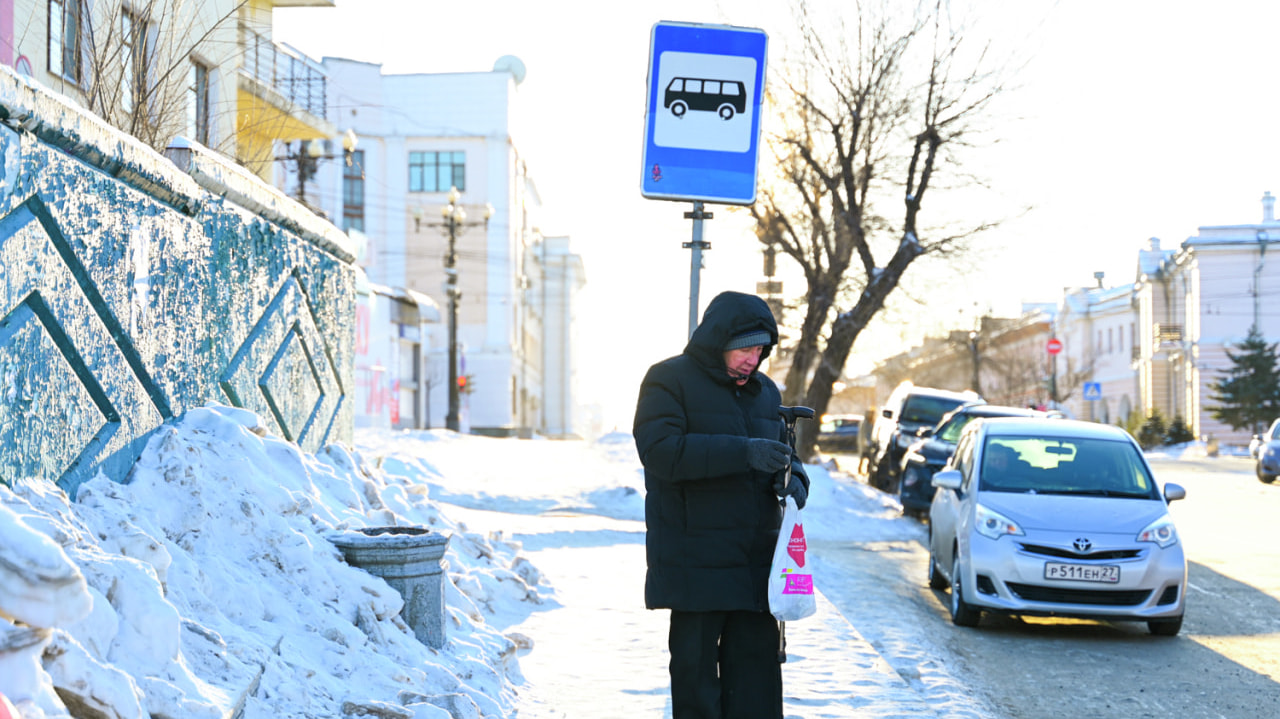 Остановку перенесут из-за стройки в центре Хабаровска (ФОТО)