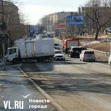 Выезд с Эгершельда перекрыло ДТП – пробка растянулась на 2 км