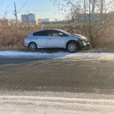 Подросток на Honda Insight врезался в дерево в Трудовом, пострадала 15-летняя пассажирка