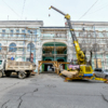 Хорошая новость в том, что Чайный дом Жуклевича (Светланская, 7) сейчас реставрируют — восстанавливают фасад и кровлю — newsvl.ru