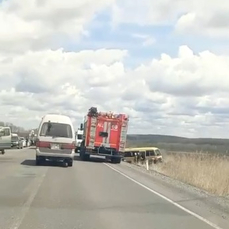 В Спасском районе перевернулся автобус с пассажирами (ВИДЕО)