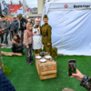 Одна из зон, где показывали, как выглядели медсестры на фронте  — newsvl.ru