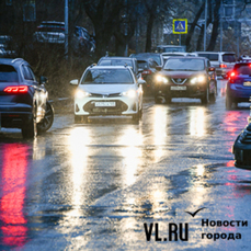 Дождь во Владивостоке начнётся уже сегодня ночью