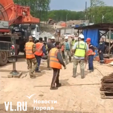 Массовая драка рабочих произошла в Арсеньеве на строящемся горнолыжном курорте