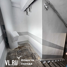 Не дождавшись помощи УК, жители многоэтажки во Владивостоке самостоятельно сделали ремонт в подъезде (ФОТО; ВИДЕО)