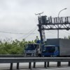 Рамка наклонилась после ДТП с самосвалом — newsvl.ru