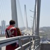 2013. Золотой мост открыли для пешеходов — newsvl.ru