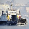 2013. Паром «Уссурийский залив» везёт пассажиров зимой — newsvl.ru