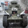 2015. Восстановленный советский танк МС на Садгороде — newsvl.ru