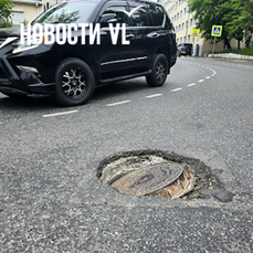 На отремонтированной недавно Авроровской уже провалился люк