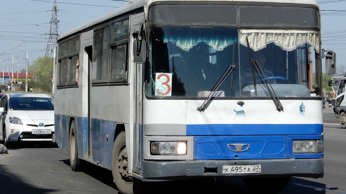На двух автобусных маршрутах Комсомольска вырастет стоимость проезда