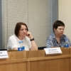 Инна Зеленкова, главный врач краевой детской больницы, и Елена Ибрагимова, начальник отдела организации медицинской помощи женщинам и детям минздрава Приморского края — newsvl.ru