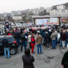 Стихийный митинг против стройки на Шилкинской, 4. Фото 2020 года — newsvl.ru