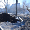 Реконструкция сквера на Красного Знамени, 90. Фото 2023 года — newsvl.ru