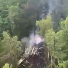 В Амурской области разбился самолёт &#151; выживших пока не нашли (ВИДЕО)
