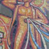 «Информация» (1973 год, керамическая плитка). Светланская, 115. Художник Виктор Герасименко — newsvl.ru