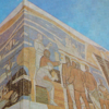 «Рыбацкий труд» (1976 год, керамическая плитка). Луговая, 52а. Автор неизвестен — newsvl.ru