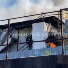 В Находке вспыхнул пожар на крытом катке &laquo;Дельфин&raquo;
