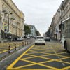 Обновлённая разметка на перекрёстке Фонтанной и Океанского проспекта, по обе стороны делиниаторов — newsvl.ru