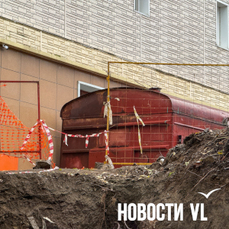 На Баляева пришлось двигать гаражи, чтобы починить текущие трубы