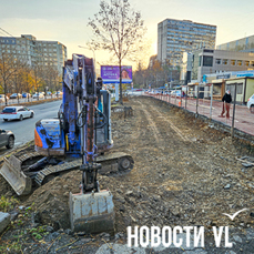 На Красного Знамени у ТЦ &laquo;Кольцевой&raquo; срывают косогор под будущие торговые павильоны