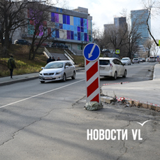 На приведённой к &laquo;нормативам&raquo; дороге на Черёмуховой переносят разметку