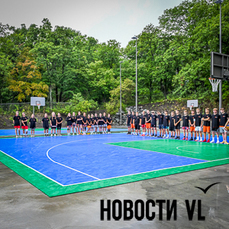 Два катка в парке Минного городка отдельно для детей и взрослых зальют на новой баскетбольной площадке