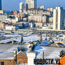 Город в белом — Владивосток встретил первый зимний снегопад  (ФОТО)