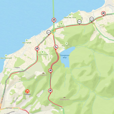 Десятки ДТП сковали движение Владивостока в пятницу вечером