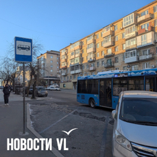 Из-за рейда полиции по перевозчикам во Владивостоке автобусы задержались с выходом на линию