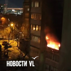 В доме на 2-й Промышленной сгорели три балкона и пострадала пожилая женщина