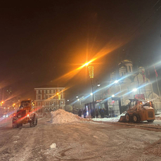 Вывозить снег с улиц Владивостока будут ночью на старый золоотвал