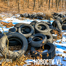 Из более чем 100 шиномонтажек Владивостока покрышки на утилизацию честно сдают только треть