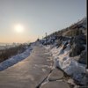 В январе завершили обустройство участка возле кёрлинг-центра — newsvl.ru