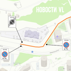 На дороге к детскому саду и многоэтажным домам на Патрокле запретят парковаться