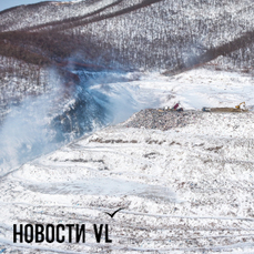 Пожар на полигоне ТБО во Владивостоке ликвидирован