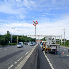 На следующей неделе изменится скоростной режим от улицы Десятой до развязки Де-Фриз – Седанка