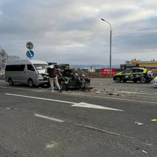 Четыре машины столкнулись на трассе в Надеждинском районе