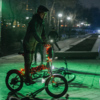 Велосипеды украшали лампочками и гирляндами — newsvl.ru