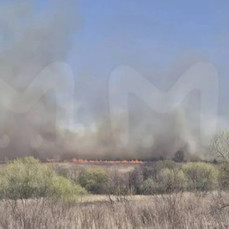 Три пожара затянули дымом трассу &laquo;Уссури&raquo; в Михайловском районе