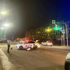 В Артёме водитель без ОСАГО сбил 13-летнего мопедиста без прав