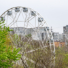 Собранное колесо обозрения в парке Минного городка — newsvl.ru
