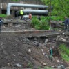 Сель на Калинина сошёл на дорогу и железнодорожные пути — newsvl.ru