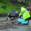 Сель на Калинина сошёл на дорогу и железнодорожные пути — newsvl.ru