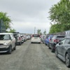 Многие припарковали автомобили на грунтовке, ведущей в сторону ТЭЦ-1 — newsvl.ru