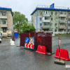 Для рабочих подрядчика завезли бытовку и биокабинку — newsvl.ru