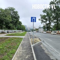 На улице Ивановской вдоль нового сквера выделили полосу под остановку, пешеходный переход и будущую парковку (ФОТО)